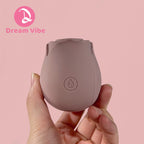 The Dark Rose by Dream Vibe Suctions Vibrator Adult Pleasure Sex Toy Intimate Love Gift for Woman Clitorial Nipple Stimulation