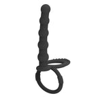 Double Penetration Anal Sex Toys For Men & Women - Dildo Penis Butt Plug, Anal Beads & Cock Ring for Delay Ejaculation