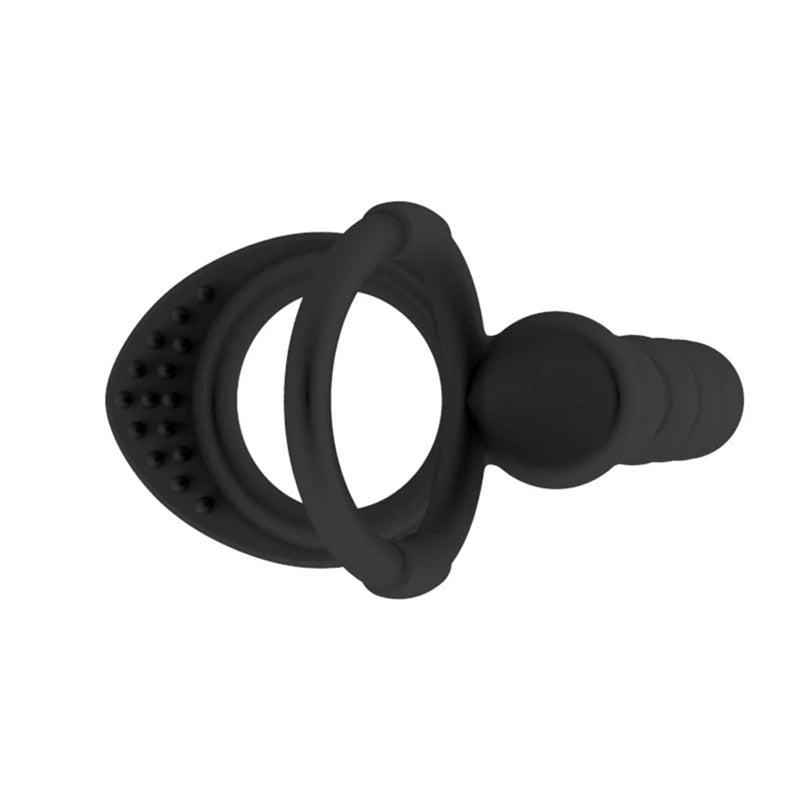 Double Penetration Anal Sex Toys For Men & Women - Dildo Penis Butt Plug, Anal Beads & Cock Ring for Delay Ejaculation