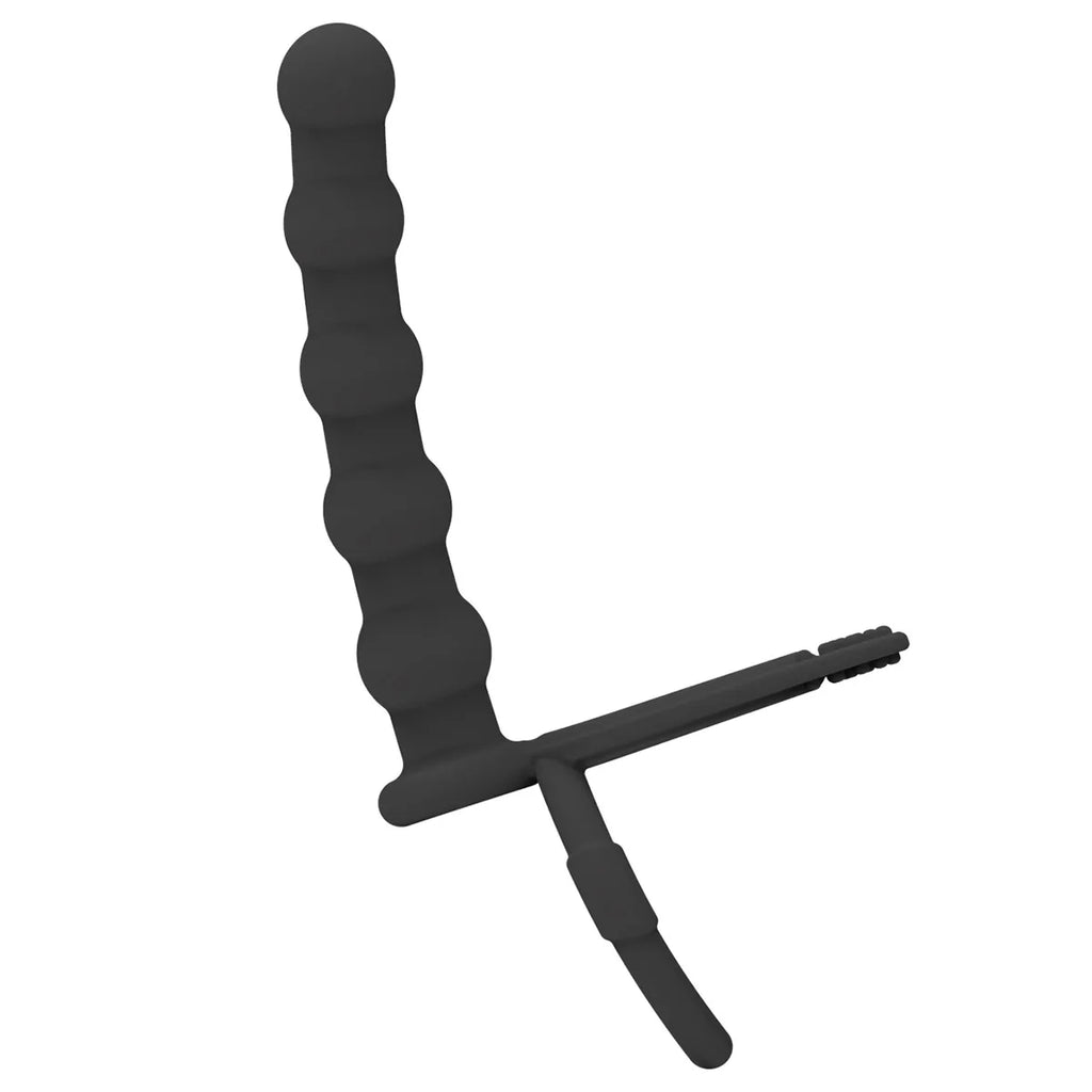 Double Penetration Anal Sex Toys For Men & Women - Dildo Penis Butt Plug, Anal Beads & Cock Ring for Delay Ejaculation
