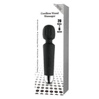 Custom Rechargeable Wireless Adult Toy Cordless Vibrating Av Massager Wand Vibrator for Women
