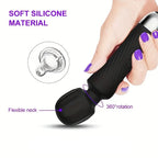 Custom Rechargeable Wireless Adult Toy Cordless Vibrating Av Massager Wand Vibrator for Women