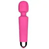 Custom Rechargeable Wireless Adult Toy Cordless Vibrating Av Massager Wand Vibrator for Women