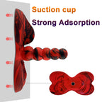 Horse Dildo Vibrator 2 in 1 Silicone Butt Plug Animal Penis G-spot Stimulator Hands-free Masturbation Sex Toys for Women Lesbian