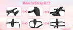 Wearable Double Head Dildo Lesbian Panties Stimulate G-Spot Dildo Anal Vagina Massager Couples Masturbation Sex Toys Adult Produ