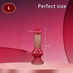 Realistic Animal Dog Dildo Soft Silicone Vaginal Vestibule Plug With Suction Cup Prostate Massager Male Female Masturbator