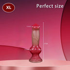 Realistic Animal Dog Dildo Soft Silicone Vaginal Vestibule Plug With Suction Cup Prostate Massager Male Female Masturbator