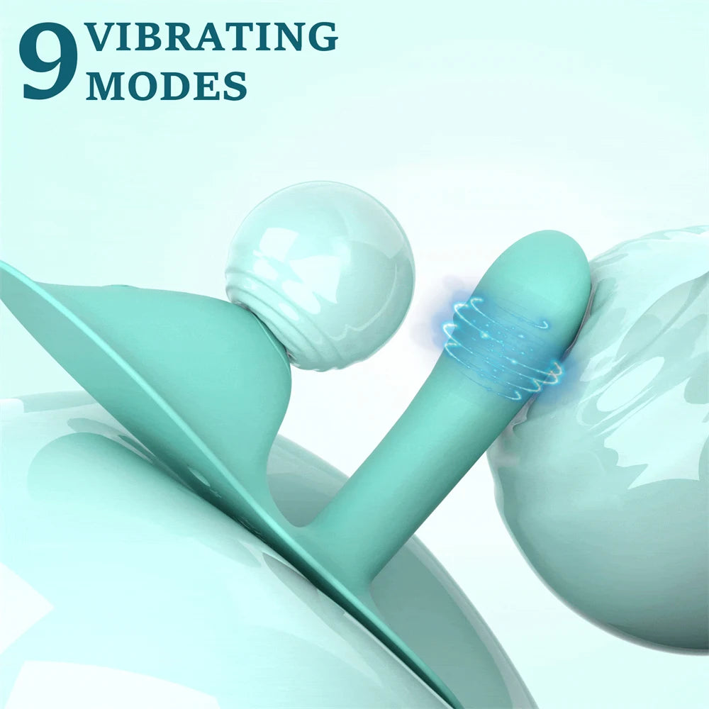Horse Dildo Vibrator 2 in 1 Silicone Butt Plug Animal Penis G-spot Stimulator Hands-free Masturbation Sex Toys for Women Lesbian