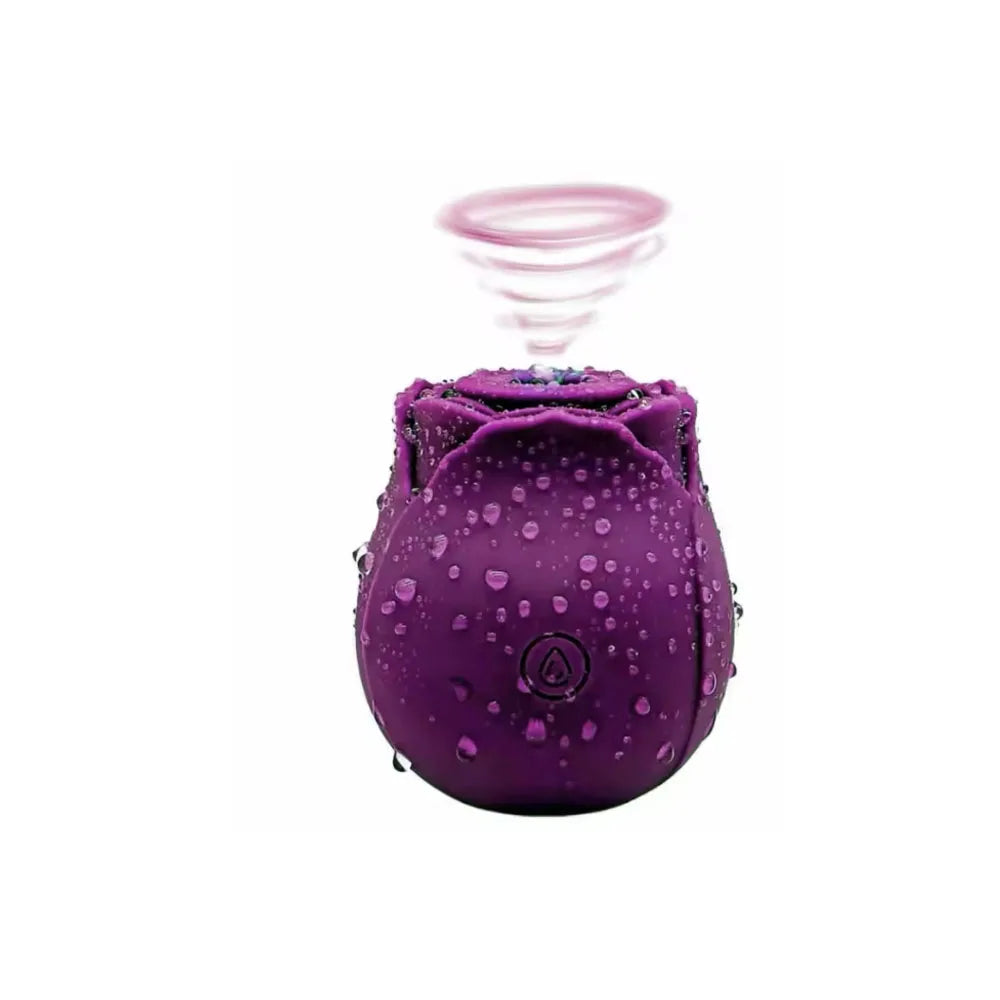 Rose Vibrator Toy For Women Vacuum Stimulator Oral Nipple Clit Sucker Female Sex Toys Goods for Female Adults