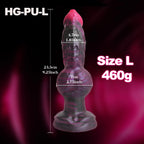 Dog Knot Dildo Anal Butt Plug Large Thick Penis Liquid Silicone Dick Women Men G Spot Prostate Stimulate Adult Foreplay Products