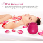 Rose Vibrator Toy For Women Vacuum Stimulator Oral Nipple Clit Sucker Female Sex Toys Goods for Female Adults