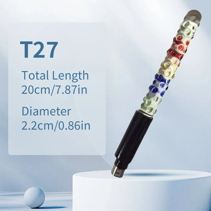 Crystal Clear Glass Dildo Anal Plug Vaginal Anal Beads Dildos 3XLR Glass Dildos Sex toys for Woman Female Masturbator