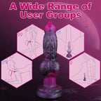 Dog Knot Dildo Anal Butt Plug Large Thick Penis Liquid Silicone Dick Women Men G Spot Prostate Stimulate Adult Foreplay Products