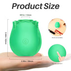Glow in the Dark Rose Vibe Clitoral Sucking Vibrator Nipple Sucker Clitoris Stimulator Glowing Rose Vibrator Women Sex Rose Toy