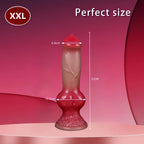 Realistic Animal Dog Dildo Soft Silicone Vaginal Vestibule Plug With Suction Cup Prostate Massager Male Female Masturbator