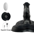 Horse Dildo Vibrator 2 in 1 Silicone Butt Plug Animal Penis G-spot Stimulator Hands-free Masturbation Sex Toys for Women Lesbian