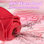 Rose Vibrator Toy For Women Vacuum Stimulator Oral Nipple Clit Sucker Female Sex Toys Goods for Female Adults