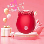 Rose Vibrator Toy For Women Vacuum Stimulator Oral Nipple Clit Sucker Female Sex Toys Goods for Female Adults