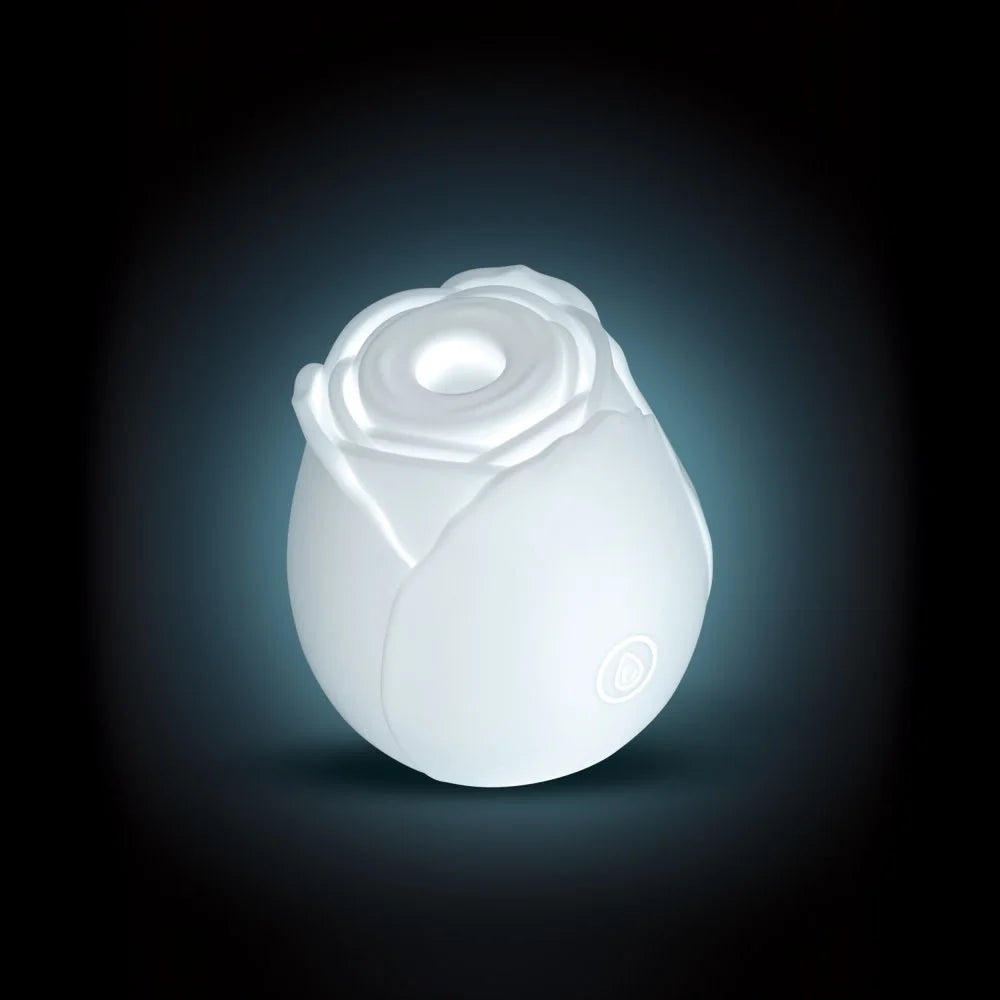 Glow in the Dark Rose Vibe Clitoral Sucking Vibrator Nipple Sucker Clitoris Stimulator Glowing Rose Vibrator Women Sex Rose Toy