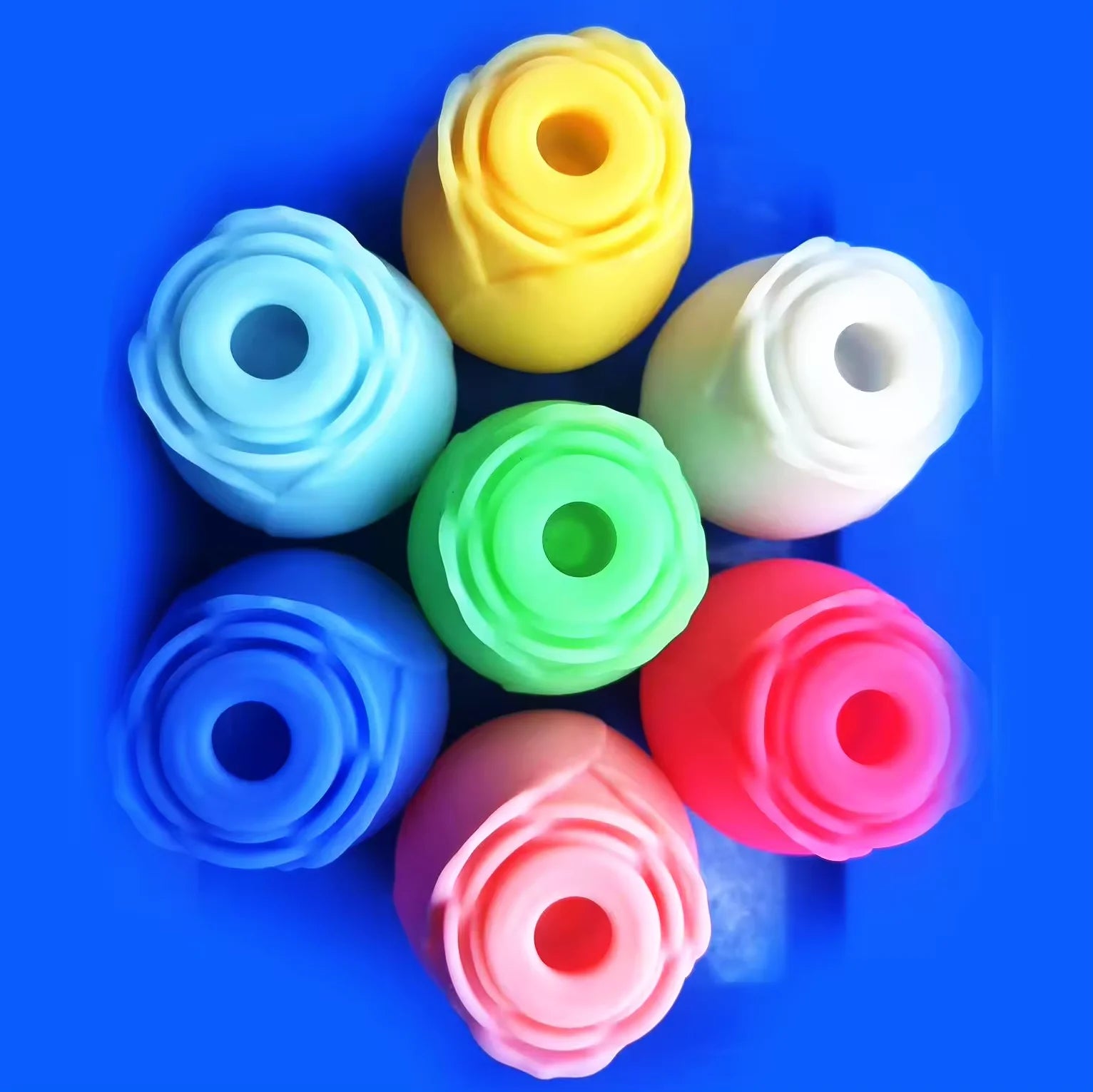 Glow in the Dark Rose Vibe Clitoral Sucking Vibrator Nipple Sucker Clitoris Stimulator Glowing Rose Vibrator Women Sex Rose Toy