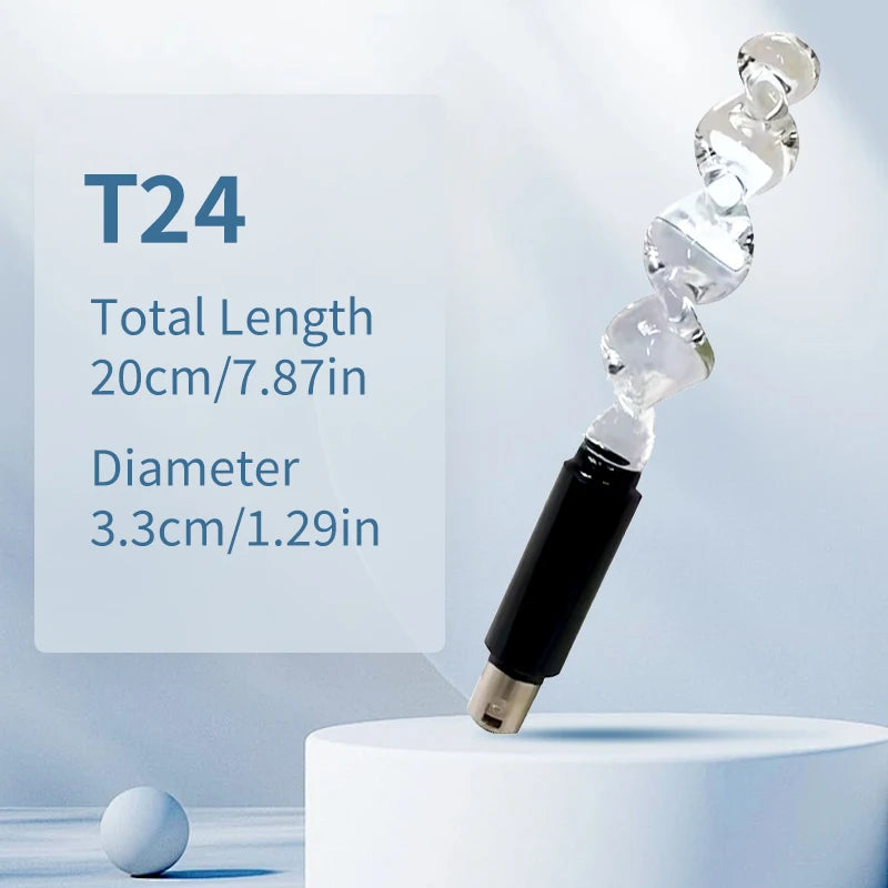 Crystal Clear Glass Dildo Anal Plug Vaginal Anal Beads Dildos 3XLR Glass Dildos Sex toys for Woman Female Masturbator